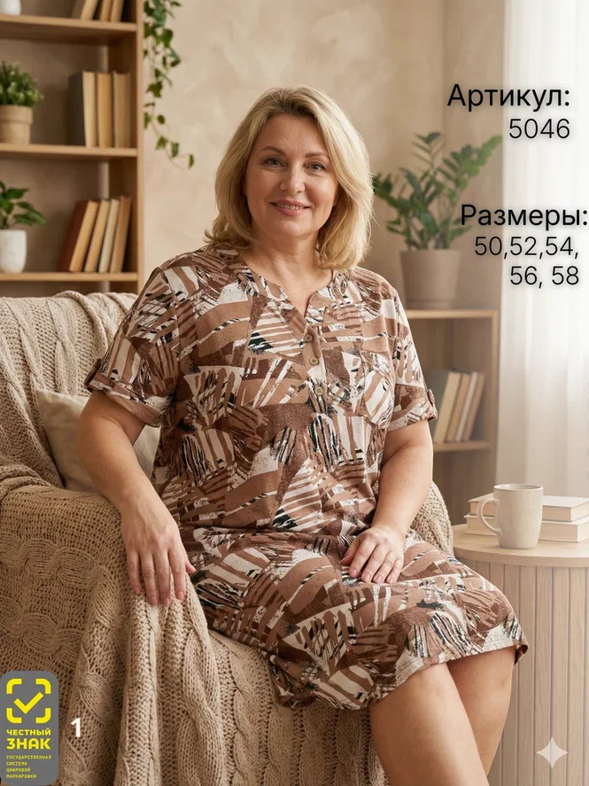 5046 Туника жен. 