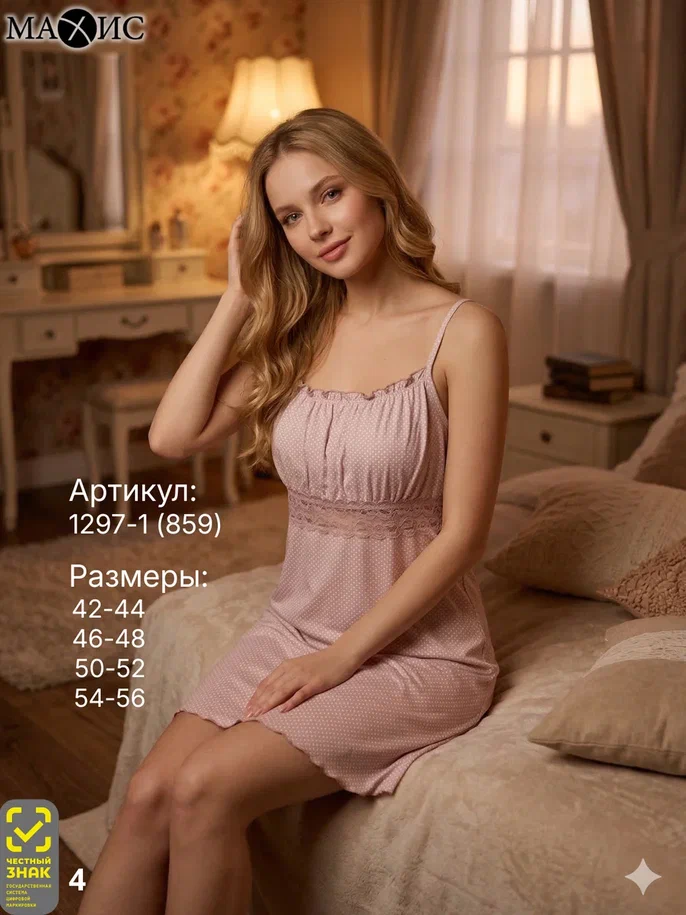 1297-1 Сорочка жен. 
