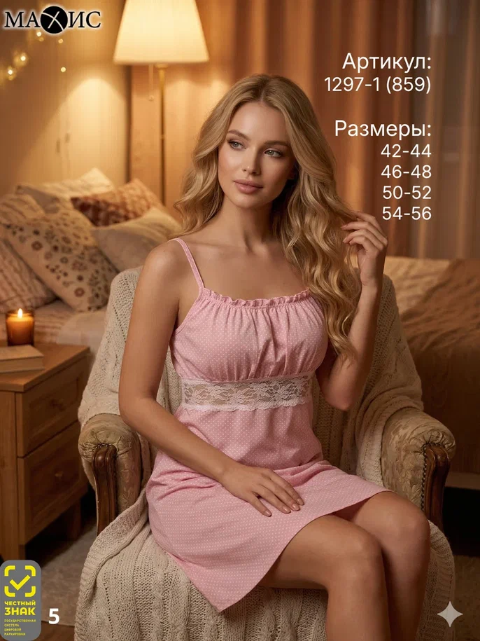 1297-1 Сорочка жен. 