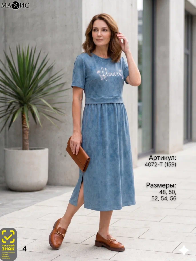 4072 Платье жен. 