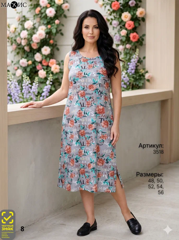 3518 Сарафан жен. 