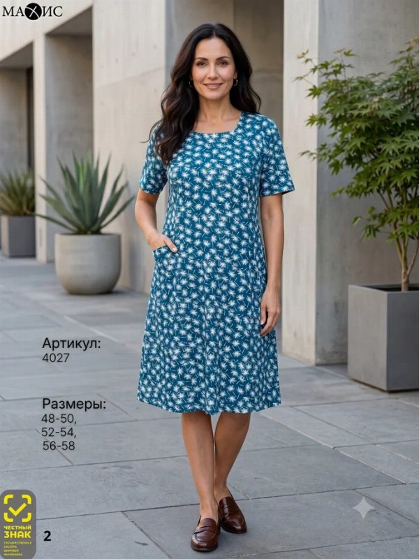 4027 Платье женское
