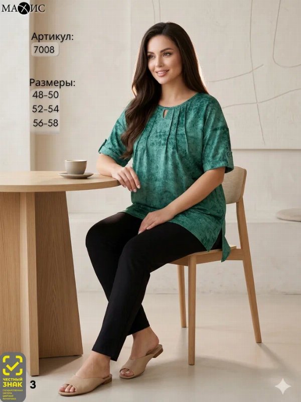 7008 Блузка жен. 