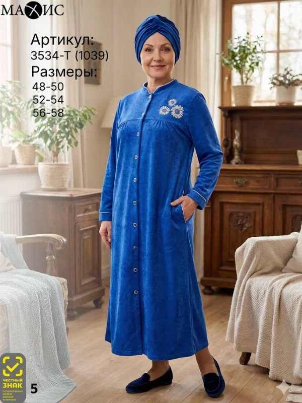 3534 Халат жен. 