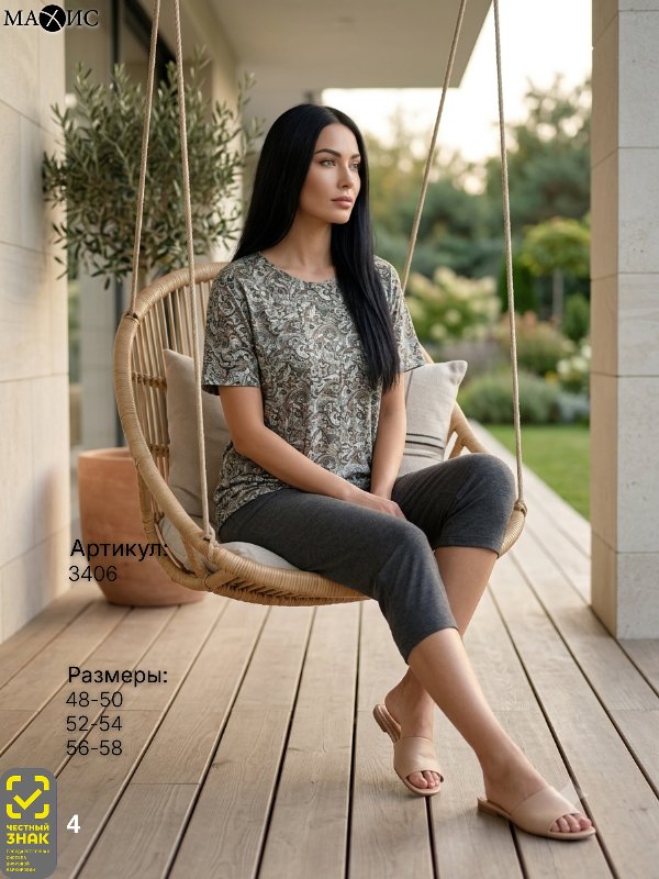 3406 Футболка жен. 