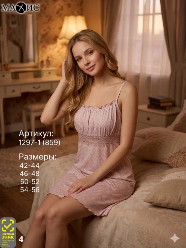 1297-1 Сорочка жен.