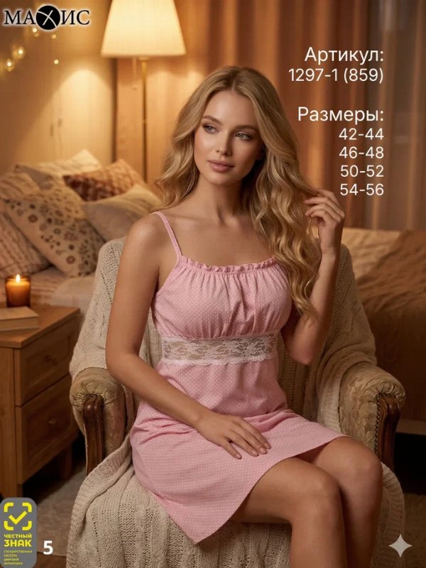 1297-1 Сорочка жен.