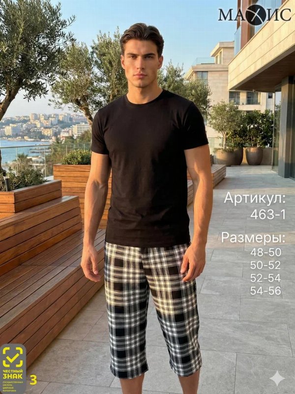463-1 Бриджи муж.